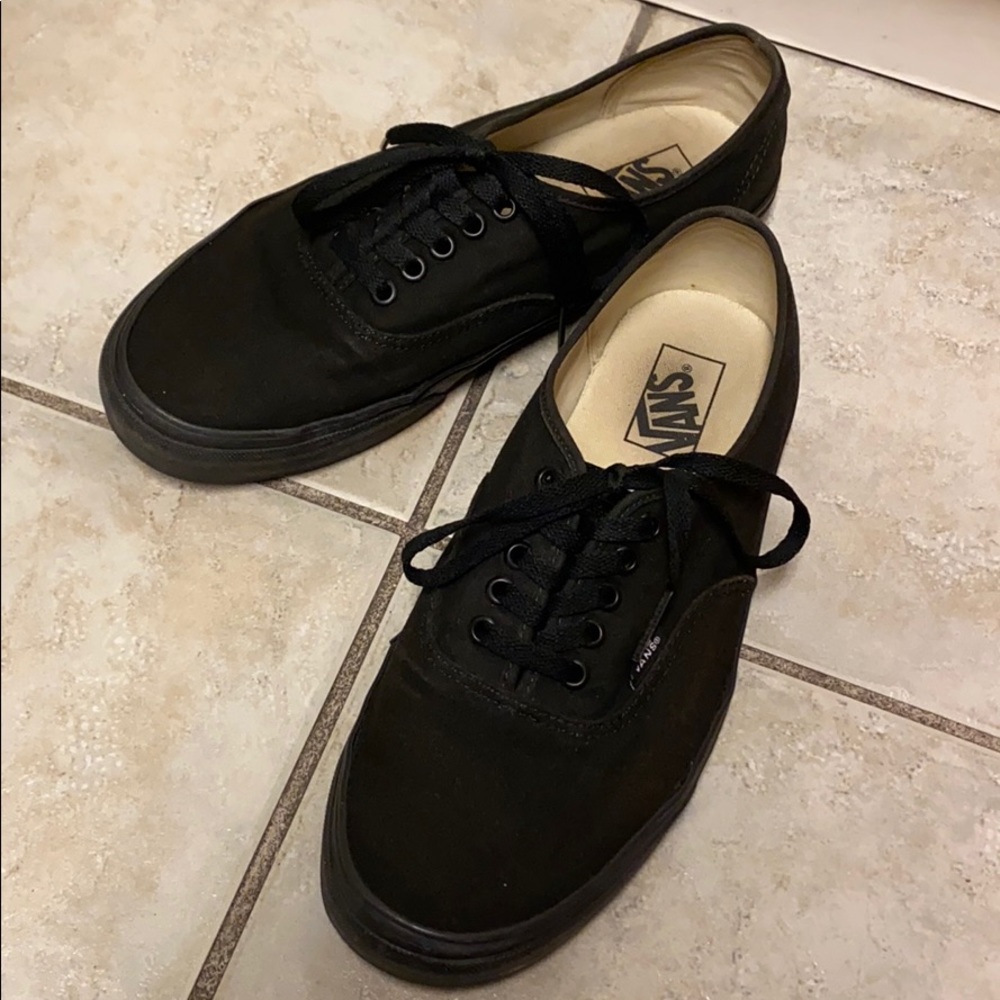 VGUC black vans